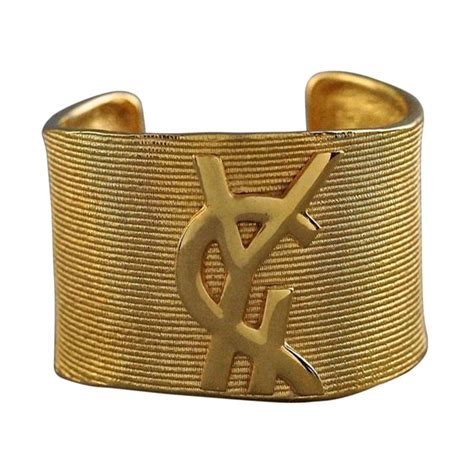 ysl mens bracelt|ysl gold bracelet.